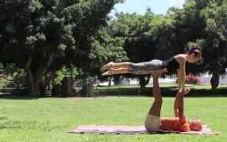 Picture of AcroYoga - Basic Transitions