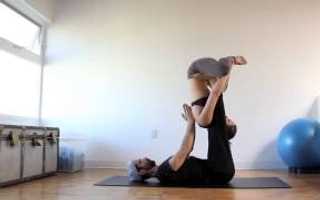 Picture of AcroYoga Training Video: A Taste of Therapeutic Flying (courtesy of Daniel Scott Yoga)