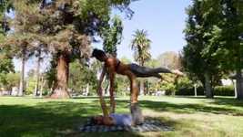 Picture of AcroYoga Transitions: Corkscrew (Bird to Star)