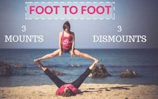 Picture of AcroYoga Tutorial: 3 Ways in and out of Foot To Foot