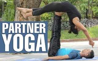 Picture of PARTNER YOGA POSES FOR BEGINNERS