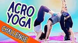 Picture of ACRO YOGA CHALLENGE With Three People