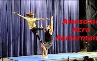 Picture of AcroYoga Performance At The Woodstock Fruit Festival Talent Show